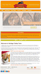 Mobile Screenshot of heritageturkeyfarm.com